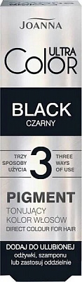 Пігмент тонувальний Joanna ULTRA Color System чорний 100 мл