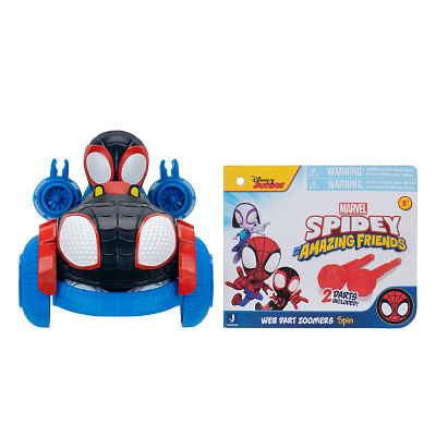 Машинка Spidey Little Vehicle Web Dart Zoomers Спін (Spin) SNF0290