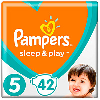 Підгузки Pampers Sleep & Play 5 Junior 11-16 кг 42 шт.