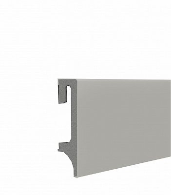 Плинтус ESPUMO 80 203 VOX серый 16х80х2500 мм 
