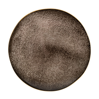 Тарелка десертная Krauff Grey Ferns 21 см