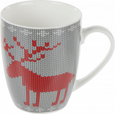 Чашка Олень вязаный 360 мл Keramia