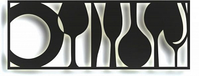 Панно Кухня PN085 25x66 см