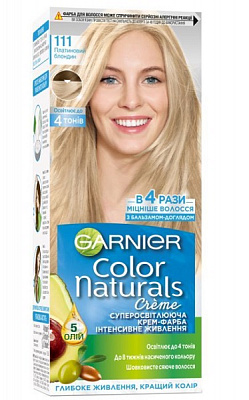 Краска Color Naturals Color Naturals №111 платиновый блондин 110 мл