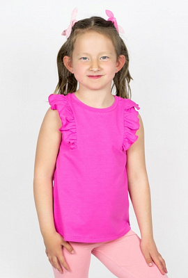 Майка для девочек Roksana CACTI р.110–116 розовый №0083/16085 