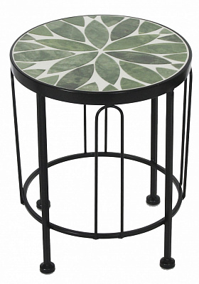 Підставка для квітів мозаїка круг M JF232310-3-2 25x30 см фісташковий