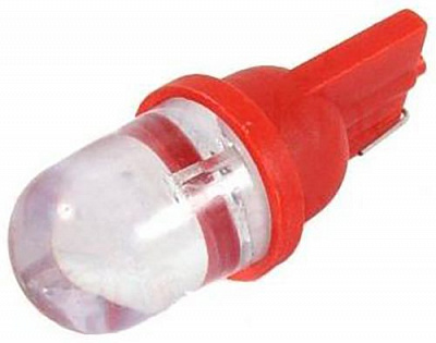 Лампа светодиодная King Company QY9,5-10 red W5W W2.1x9.5d 12 В 2 шт
