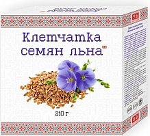 Добавка дієтична Farmakom клітковина насіння льону 210 г 