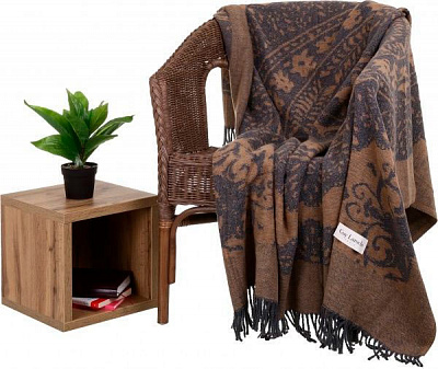 Плед Paris Croisette beige 130x170 см бежевий Guy Laroche