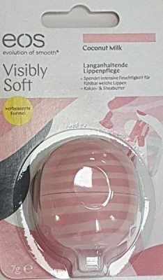 Бальзам для губ EOS Visibly Soft Coconut Milk 7 г