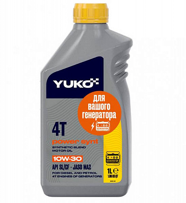 Моторне мастило Yuko POWER SYNT 4T 10W-30 1 л