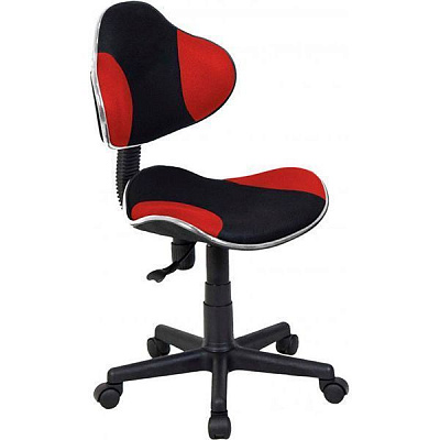 Крісло Сапфір ZY-1002 черно-красное