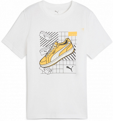 Футболка Puma GRAPHICS Tee IV B 68666102 р.128 білий