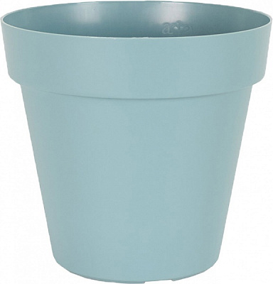 Горшок пластиковый Artevasi Capri Pot круглый 19,5л бирюзовый 