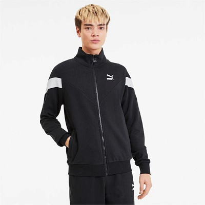 Джемпер Puma Iconic MCS Track Jacket FT 59644601 р. M черный