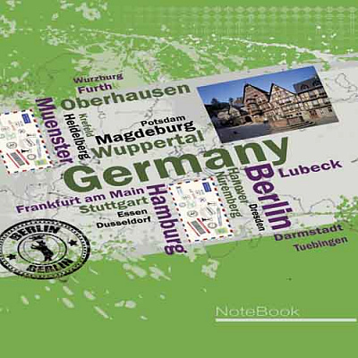 Блокнот Берлин 1NB713 125х200 мм 80 листов Аркуш