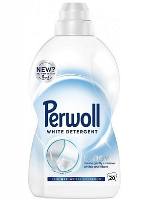 Гель для машинной и ручной стирки Perwoll для белых и светлых вещей 1 л