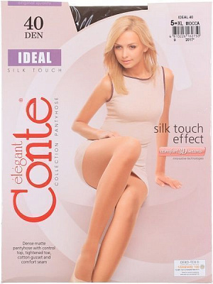 Колготки Conte IDEAL 40 den Mocca р. 5 коричневый 