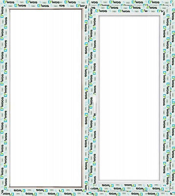 Окно поворотно-откидное WDS 5S 1140x1420 мм правое однокамерный стеклопакет 24 мм 