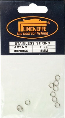 Кільце заводне Lineaeffe 10 шт. 5 мм 8020055