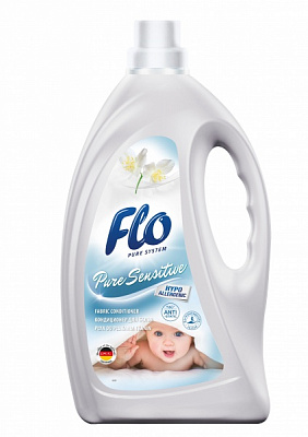 Кондиционер-ополаскиватель Flo Pure Sensitive 2 л