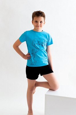 Комплект для хлопчиків KOSTA р.122–128 блакитний 2212-5