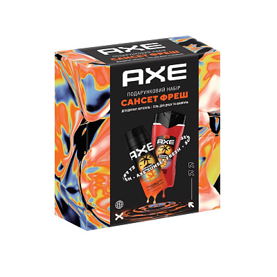 Набор подарочный AXE СансетФреш 150+250 мл