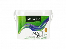 Фарба інтер'єрна акрилова водоемульсійна UniSil Matt Light мат білий 14кг 