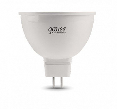Лампа светодиодная Gauss Elementary софитная 11 Вт MR16 матовая GU5.3 220 В 3000 К 13511 