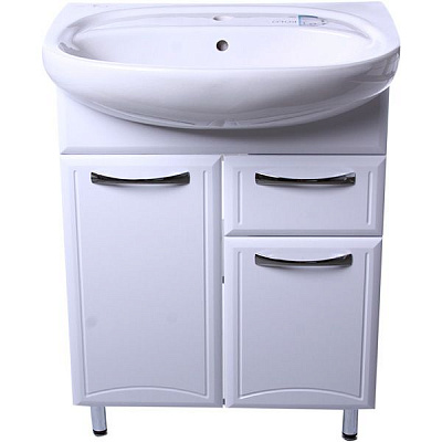 Тумба підлогова Aqua Rodos Декор 65 з умивальником Nova 65