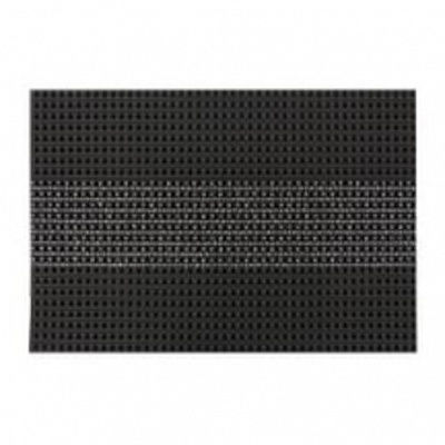 Коврик для сервировки Lines 30х45 см черный ПВХ Eurogold