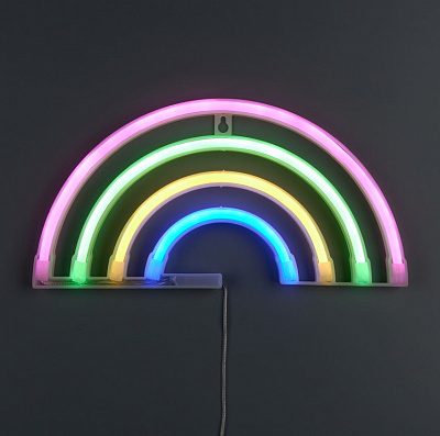 Неонова вивіска Luna LUDS-NEO-43 Веселка різнокольоровий (RGB)