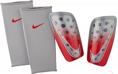 Щитки футбольні Nike NK MERC LT GRD р. M сірий SP2120-012