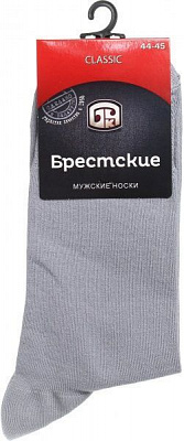 Шкарпетки чоловічі БЧК 2122 Classic 000 р. 29 світло-сірий