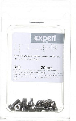 Болт метрический DIN912 3x8 мм 20 шт.