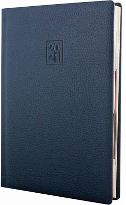 Щоденник датований 2021 Armonia А5 темно-синій Optima O25229-24