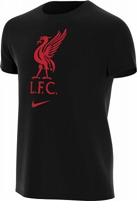 Футболка Nike LFC B NK TEE EVERGREEN CREST CZ8249-010 р. S черный