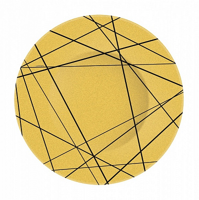 Тарілка обідня Delnice Gold 25 см Q8794 Luminarc