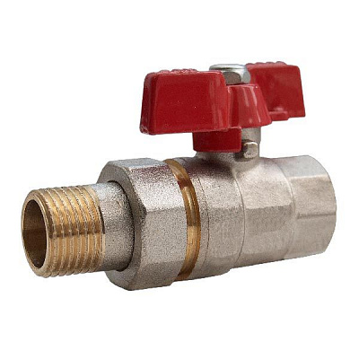 Кран WaterPro прямий з американкою С.m.f. 3/4