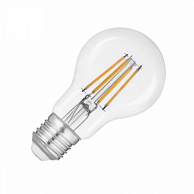 Лампа світлодіодна LED CONCEPT FIL A60 7 Вт E27 2700 К 220 В прозора