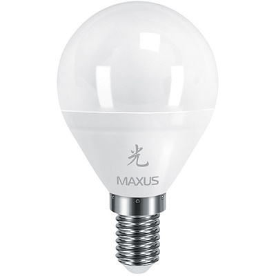 Лампа LED Maxus G45 F 1-LED-439 AP 5 Вт E14 тепле світло