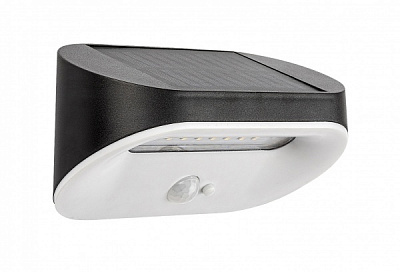 Светильник на солнечной батарее Rabalux Brezno 3,2 Вт IP44 черный с белым 77006 