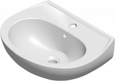 Умивальник RJ 40,5х50,5х18 см настінний