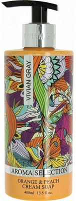 Крем-мило Vivian Gray апельсин та персик 400 мл 1 шт./уп.