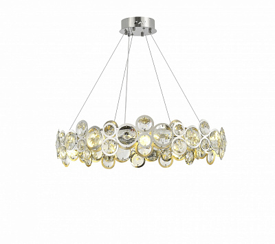 Люстра потолочная Sensio Annelle 10xE14 золото/хром PA-8040-800