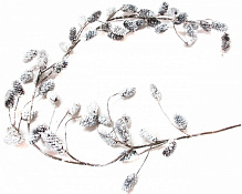 Гирлянда декоративная Dalian Everglory с шишками и каплями 1,3 м