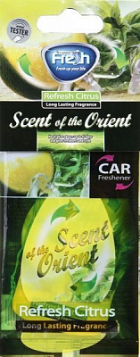 Ароматизатор подвесной Fresh Orient Dry Refresh Citrus 94773