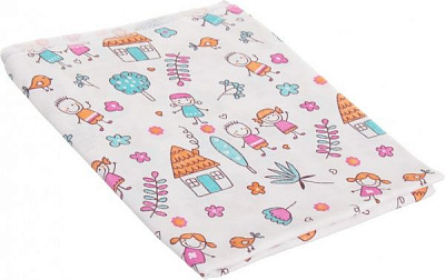 Пеленка Home Line Девочки и мальчики 90х110 см оранжевый 155971 