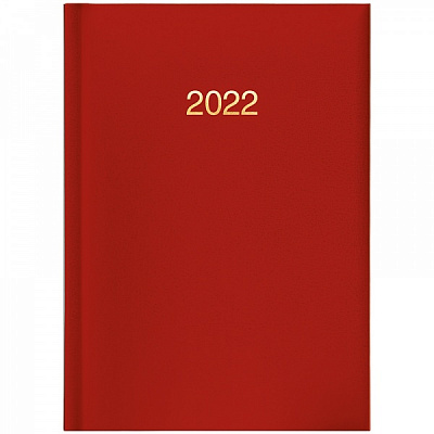 Дневник датированный карманный красный Brunnen Miradur A6 2022