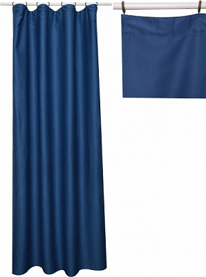 Штора-блэкаут Goda 160x275 см синий La Nuit